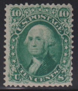 US Classics #68 Mint F - VF Expertly Regummed Cat Value: $375
