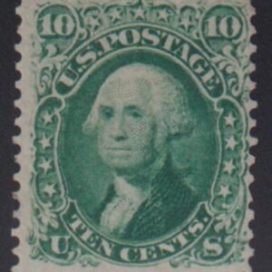 US Classics #68 Mint F - VF Expertly Regummed Cat Value: $375