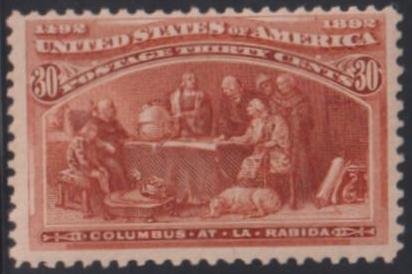 US Early Commemoratives #239 Mint NH F + Rich Color - Pristine OG