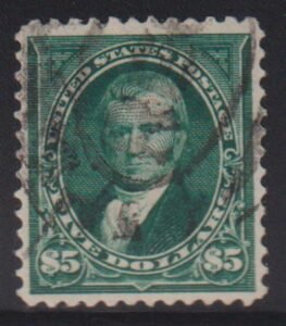 US Bureau and Regular Issues #278 Used VF small thin spot - light cancel Cat Value: $600
