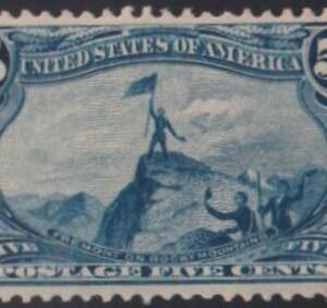 US Early Commemoratives #288 Mint NH VF Pristine OG Cat Value: $300