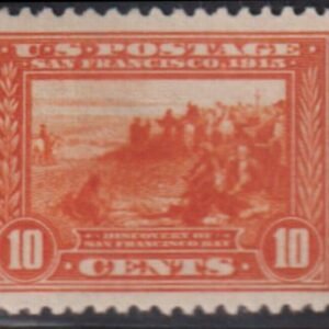 US Early Commemoratives #400a Mint Hinged VF - XF Jumbo Margins Cat Value: $220