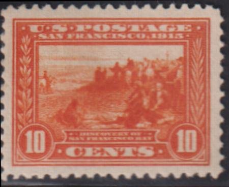 INV-31719itExt_7e81c336-f19d-4be8-b5bb-17ac69c91cb6 US Early Commemoratives #400a Mint Hinged VF - XF Jumbo Margins Cat Value: $220