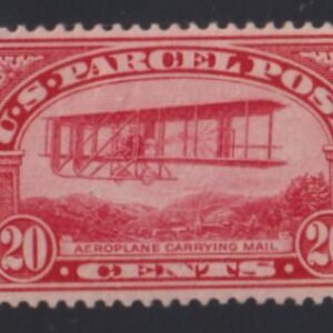 US Parcel Post #Q8 LH F - VF Airplane Carrying mail Cat Value: $110
