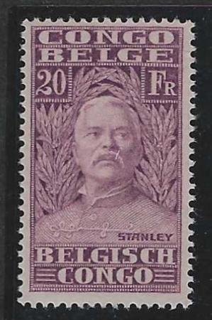 Belgian Congo 129 F-VF Mint NH High Value of set cv $33