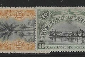 Belgian Congo 27-8  VFMint Hinged cv $10.50