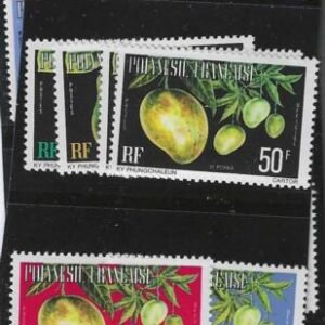 French Polynesia 01a-15a  Mint NH perf 13 cv $172.10