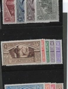 Italy 248-56, C23-6  F-VF Mint NH cv $835