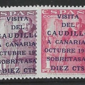 Spain B137-8  F-VF Mint NH Fresh set! cv $110