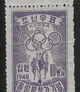 Korea 86   F-VF Mint NH Natural paper bend cv $75