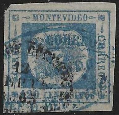 INV-31927itExt_eaad6296-9aa2-4b57-b821-d5a935bbdb20 Uruguay 16 F-VF Used Thin margin UL corner cv $25