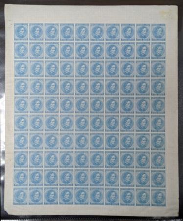 INV-31961itExt_869486fd-54ab-44e7-8e8b-c0190858b4b4 US Confederates and Possessions #6 NH Full pane De La Rue & Co. Printing Typographed Cat Value: $2000 ($20x100)