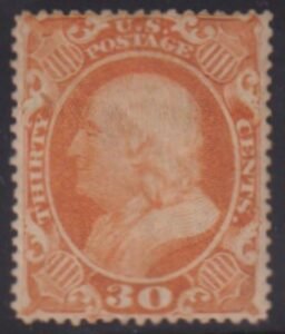 US Classics #38 Mint F - VF Expertly Regummed Cat Value: $700