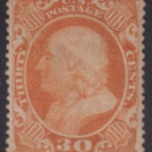 US Classics #38 Mint F - VF Expertly Regummed Cat Value: $700