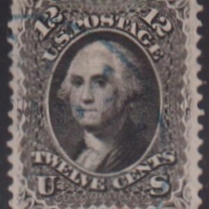 US Classics #69 Used VF - XF light blue cancel, beautiful! Cat Value: $230 as 85