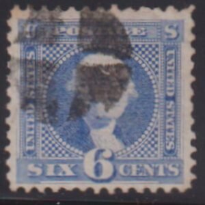 US 1869 Pictorials #115 Used F - VF Nicely Centered for this Cat Value: $225