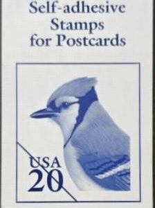US Booklets #BK237  Scarce vending booklet, plate S2222 Guage 8.5 roulettes, no liner writing Cat Value: $175