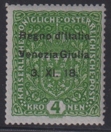 INV-32035itExt Austria Occupation #N16 Mint LH VF Signed Cat Value: $1050