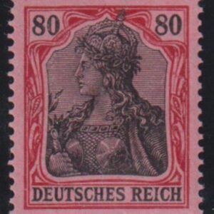 Germany #91a Mint  NH VF pre war printing Michel 93 I Cat Value: $110/E100