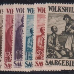 Saar #B9-15 Mint  F - VF Missing High Value Cat Value: $76