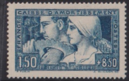 INV-32079itExt_fd3569c0-2056-4c3e-a57f-a3ee43572b8d France B27 #YV252I Hinged XF Cat Value: $198/E180.00