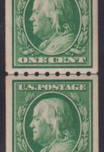US Early Commemoratives #390 NH XF Line pair Cat Value: $175 as 90