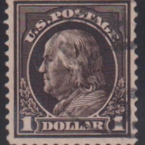 US Washington - Franklin #423 Used VF - XF Large Margins Cat Value: $120 as 85