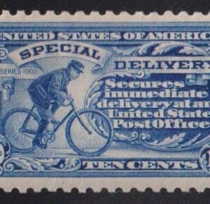 US Special Delivery #E9a LH VF Blue Shade Cat Value: $260
