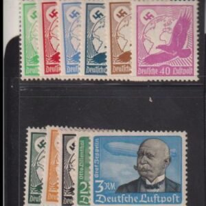 Germany #C46-56 Hinged  Cat Value: $88.25
