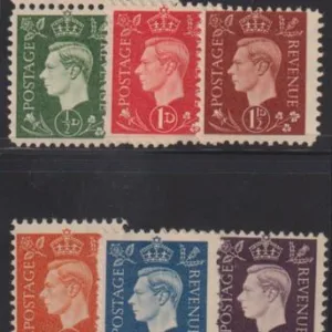 World War II Propaganda Stamps 1944 #Mi3-8 Mint F - VF NGAI Cat Value: 500