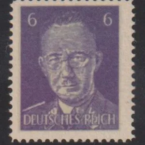 World War II Propaganda Stamps #Mi28II NH F - VF Himmler Type II Rare! Cat Value: 1200