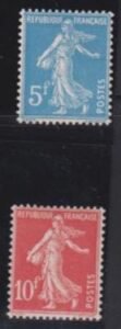 France sc 241a-b #Yv241-2 LH F - VF Cat Value: 300 Sc $250 each