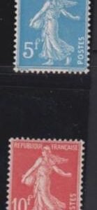 France sc 241a-b #Yv241-2 LH F - VF Cat Value: 300 Sc $250 each
