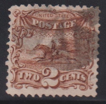 INV-32195itExt_db9435be-4d3d-4460-8a49-1190503ae760 US 1869 Pictorials #113 Used F - VF 3 large Margins Cat Value: 80