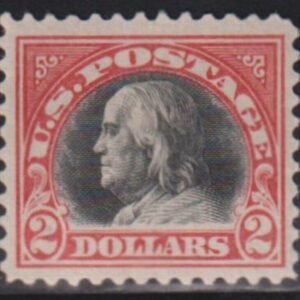 US Washington - Franklin #523 LH VF Brilliant Color, Very LH Cat Value: 525