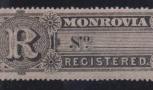 Liberia #F4 Mint Hinged F - VF Cat Value: 30