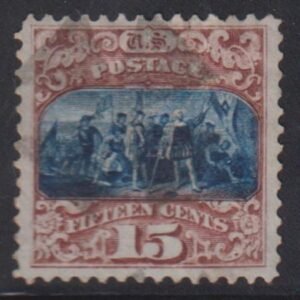 US 1869 Pictorials #119 Used Mint VF - XF Beautiful Cat Value: $300