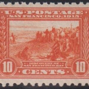 US Early Commemoratives #404 LH Mint XF Beautifully centered Cat Value: $850 as 90