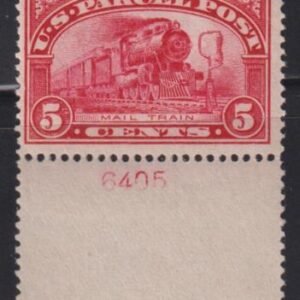 US Parcel Post #Q5 LH  plate # Single Cat Value: $22.50+