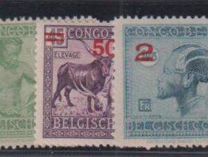 Belgium #136-8 NH F - VF Cat Value: $85