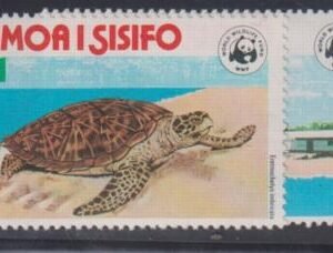 Samoa #470-71 NH Mint VF WWF Cat Value: $13