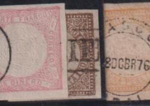 Peru #12, 13, 15  12-13 Used 4 large margins, 15 barely 4 margins Cat Value: $97