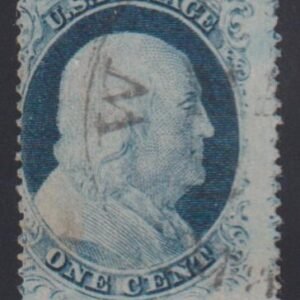 US Classics #23 Used AVE Clearly recut at bottom, Weisz Cert Cat Value: $1200