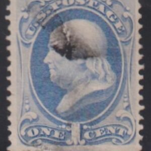 US Bank Notes #134 Used F - VF Light Cancel Cat Value: $200