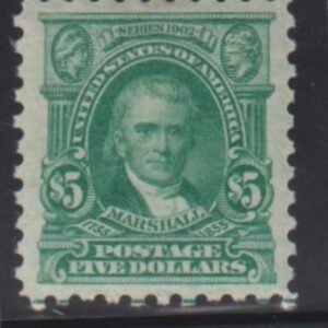 US Washington - Franklin #480 LH Mint XF Large Margins Cat Value: $215 as 90