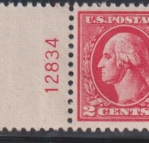 US Washington - Franklin #528b NH Mint XF Well-centered Plate# Single Cat Value: $125 as 90