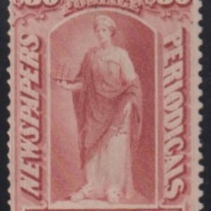 US Newspaper Stamps #PR77 Mint F Fresh OG, Reperfed Left Cat Value: $850