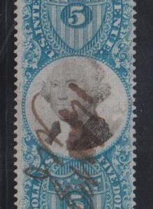 US Revenues #R127 Used F - VF Scarce! Cat Value: $40