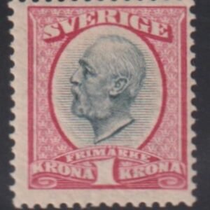 Sweden #65 LH Mint F Cat Value: $175