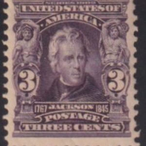 US Bureau and Regular Issues #302 Mint Hinged  F - VF+ Cat Value: $55